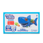 Educational Insights - Conception et forage de requin - Ensemble de 101-Comprend : huit boulons colorés, des pièces encliquetables, un tournevis adapté aux enfants, un embout cruciforme et des roues sur le ventre du requin. 3 ans et plus