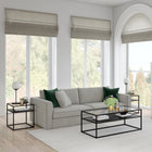 Hudson&Canal - Table d'appoint carrée Ada 20 po de largeur - Bronze noirci-Nettoyer avec un chiffon doux et sec, sans produits chimiques agressifs ni produits de nettoyage abrasifs
