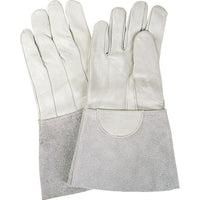 SCN Industrial - Gants De Soudage À L'Arc Tig, Cuir Fleur De Mouton, Taille Moyen, paquet de 6-Taille Moyen