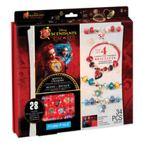 Make it Real - Descendants , L'ascension de Red- Charms Livre d'histoire et bracelet DIY-Fabrique 4 bracelets stylés inspirés des personnages audacieux et courageux de Descendants 4 : La Révolte de Red !