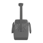 RovR - TravelR 36 Can Sac de sport glacière souple avec bandoulière - Anthracite-Poche latérale en maille extensible pour bouteille d’eau