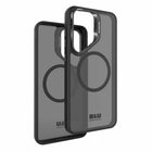 Blu Element - Coque Chromatic Kick Compatible MagSafe Galaxy S25+ - Noire-Protection renforcée pour l’appareil photo