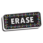 Ashley Productions - Effaceur magnétique pour tableau blanc, œillets pour craie, 5 x 12,7 cm, lot de 6-Aimant intégré pour une utilisation facile sur les tableaux blancs magnétiques