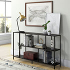 Hudson&Canal - Console Winthrop 52" L - Bronze noirci-Caractéristiques assemblage facile
