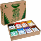 Crayola - Classpack de marqueurs lavables ultra-propres 8 couleurs - Couleurs assorties - Paquet de 200-Apportez de la précision et ajoutez des détails à vos dessins, chaque fois que vous esquissez ou illustrez