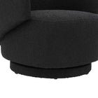 Modway - Celestia Tissu Boucle Chaise pivotante - Noir-8
