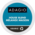 Adagio - Dosettes K-Cup de café Mélange maison - Torréfaction moyenne - Paquet de 24 – Torréfaction moyenne – 24 Paquet de 24-Saveurs boisées avec une acidité équilibrée, ce café offre une plaisante longueur en bouche.