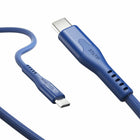 Statik - MagStack Pro Câble de Charge/Sync Magnétique USB-C vers USB-C de 3.3 pi, Marine-Recharge rapide et sécurisée. Rechargez rapidement votre cellulaire, ordinateur portable, tablette et autres appareils sans endommager la batterie
