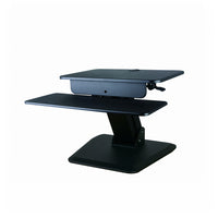 TygerClaw - Support de poste de travail assis/debout (TYDS10017BLK)-Offre une solution efficace pour améliorer l'ergonomie des bureaux et espaces de travail