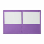 Staples - Chemise à deux pochettes - mauve - paquet de 10-Porte-cartes d'affaires dans la pochette avant  