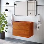 Modway - Scenic Fixation murale de 30" Armoire de toilette de salle de bain (lavabo non inclus) - Noyer cerisier-Construction en mélamine