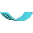 Qaba - Planche d’équilibre 32,3 po, jouet d’apprentissage préscolaire Montessori Waldorf, bleu-Plusieurs façons de jouer, comme un pont ou une chaise longue 