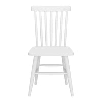 Zuo - Zeilen Chaise de salle à manger - Blanc - Ensemble de 2-Résistant aux intempéries