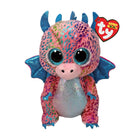Ty - Peluche Dragon Rose Flint-Peluche