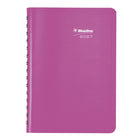 Blueline - 2027 agenda hebdomadaire – 8 po x 5 po – couleurs assorties – bilingue-Agenda hebdomadaire avec calendrier
mensuel au début de chaque mois