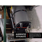 Voltstair - Titan Diable Électrique Monte-Escaliers - Capacité 440 Lb - Noir/Bleu-Cadre en acier renforcé et durable pour stabilité et longévité