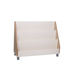 Beleduc Furniture - étagère Bisa - pour enfants à 3 niveaux  - naturel-Peu d'entretien. Fabriqué en contreplaqué naturel, avec placage HPL blanc et naturel résistant aux rayures, à l'encre et au feu