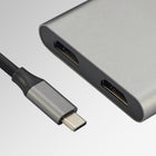 Staples - Tech Adaptateur USB-C vers double HDMI 1.4-Vidéo Ultra-HD de qualite cristalline