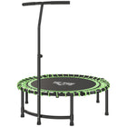 Soozier - Mini‑trampoline 45" pour adultes-Le cadre en acier robuste est solide et résistant