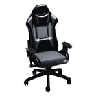 TygerClaw - Chaise de Gaming Dossier Haut pour un Confort Maximum - Noir-Comprend un oreiller d'appui-tête moelleux et un coussin lombaire séparé pour soutenir votre dos et votre cou, réduisant ainsi la fatigue