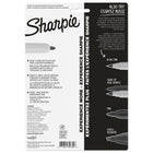 Sharpie - Marqueurs permanents − Pointe rétractable fine − Couleurs variées − Paquet de 8-La valve SafetySeal empêche le dessèchement de l'encre