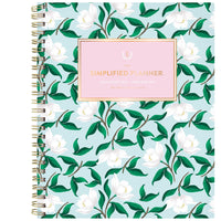 Emily Ley - Simplified Agenda scolaire hebdomadaire/mensuel 2026-2027 - 11 po H x 9 po l - Savannah Blooms - bilingue-12 mois avec onglet : juillet 2026 à juin 2027