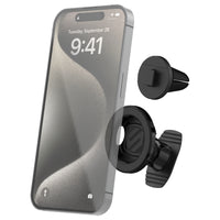 Scosche - Magicmount Select MS Fixation pour tableau de bord/vent - Noir-Fixez rapidement et en toute sécurité un appareil mobile sur presque n'importe quelle surface plane grâce à la base adhésive 3M incluse ou à l'application d'évent en option