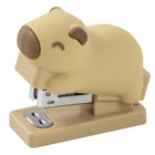 Merangue - Agrafeuse Capybara avec recharges-Agrafeuse avec corps en silicone souple en forme de capybara