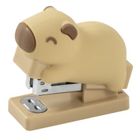 Merangue - Agrafeuse Capybara avec recharges-Agrafeuse avec corps en silicone souple en forme de capybara