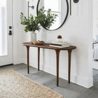 Zuo - Spiker Console Table - Noyer-Matériau du dessus de la table: Bois