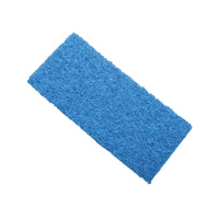 Globe Commercial - Tampons utilitaires - Service moyen - Bleu - 4" x 10" - 5 pack-Compatible avec le support de tampon Globe Doodlebug 3600 et l'épurateur à main 3608.