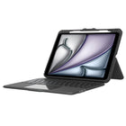 Étui clavier Bluetooth Targus VersaVu pour iPad (A16) 11 pouces, iPad Air 11 pouces (M3/M2), iPad Air 10,9 pouces (5e et 4e génération) et iPad Pro 11 pouces (4e, 3e, 2e et 1re génération)-Rotation brevetée à 360° pour une visualisation fluide en mode portrait/paysage et béquille intégrée pour plusieurs angles de vision