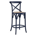 Modway - Gear Tabouret de comptoir - Bleu Minuit-Tabouret de comptoir de ferme moderne