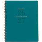 AT-A-GLANCE - Agenda scolaire hebdomadaire/mensuel Signature Lite 2026-2027 - 11 po H x 8 3/8 po l - sarcelle - bilingue-12 mois : juillet 2026 à juin 2027