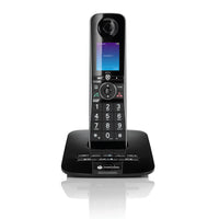 Motorola - Téléphone sans fil D87 Série Bluetooth - Noir-Graphique complet de 1.8 po : Affichage couleur Rendre la communication plus claire avec un affichage couleur