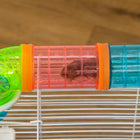 PawHut - Cage pour hamster 3 niveaux 23 po avec roue et bouteille d'eau - Bleu clair-Garantie limitée du fabricant de 90 jours