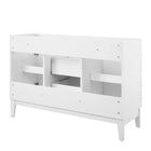 Modway - Render 48" Meuble de toilette de salle de bain compatible double lavabo (non inclus) - Blanc-Bassin d’évier et installations non inclus