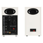 Edifier - Enceintes de studio MR3 certifiées audio Hi-Res, avec entrées de connexion multiples et puissance RMS de 36 W – Blanc-Expérience sonore personnalisable – Passez facilement entre les modes Musique, Moniteur et Personnalisé selon vos besoins. Ajustez votre son avec précision grâce à l’application EDIFIER ConneX, qui offre des réglages avancés et un contrôle EQ personnalisé