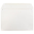 JAM Paper Enveloppes format livret à rabat droit gommé, 6 1/2 x 9 1/2 po, blanches, 200 par paquet-Taille : 6 1/2 x 9 1/2 po
