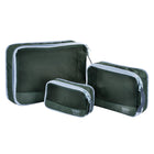General Supply Goods + Co - Cubes de rangement pour le voyage - Paquet de 3-La fermeture à glissière de compression aide à minimiser le volume dans votre valise