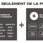 Salton - Pizzadesso four à pizza professionel avec friture à air - acier inoxyable-10