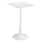Zuo - Valleta Table de bar - Blanc-Couleur de la Table: Blanc