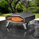 Westinghouse - Four à pizza artisanale extérieur à gaz 13 po avec pierre rotative-Cadran de contrôle de la chaleur réglable