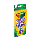 Crayons de couleur Crayola, boîte de 12-La mine souple résiste à la casse, et la pointe pré-taillée est immédiatement prête à l'emploi
