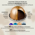 Nespresso - Machine à expresso et café Vertuo Up par Breville, Noire-Connecté à l'application Nespresso Smart pour recevoir des alertes en temps réel, personnalisez la taille et la température de votre café et facilitez l'entretien