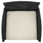 Manhattan Comfort - Ensemble de salon de patio moderne Imperia pour 2 personnes avec table d’appoint - gris et crème - ensemble de 3 pièces-Assemblage à domicile requis Tout le matériel inclus