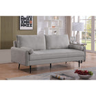 Brassex - Canapé 3 places 305278 Sandro - gris clair-Assise à ressorts ensachés
