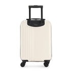 Bugatti - The Classic Ensemble de 2 valises rigides - Egret-L'intérieur est soigneusement conçu avec un panneau de séparation, des poches en filet pratiques et des sangles de serrage, garantissant que vos objets personnels sont bien organisés et solidement fixés