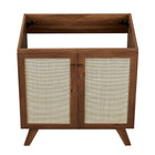 Modway - Soma 30" Armoire de toilette de salle de bain (lavabo non inclus) - Noyer-Bassin d’évier et installations non inclus