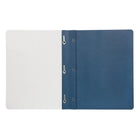 Staples - Couverture de rapport transparente à 3 crampons - bleu foncé - paquet de 10-Couverture avant en acétate pour protéger le contenu